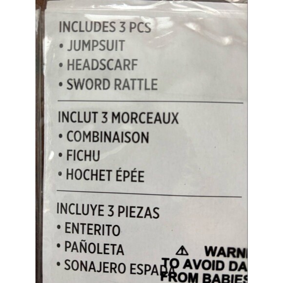 Infant Baby Boy Pirate Halloween Costume Shipwrecked 3 Piece Set Size 6-12mo New - Picture 6 of 7